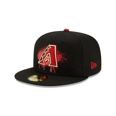 Sapca New Era Arizona Diamondbacks MLB Drip Front 59FIFTY Fitted - Negrii